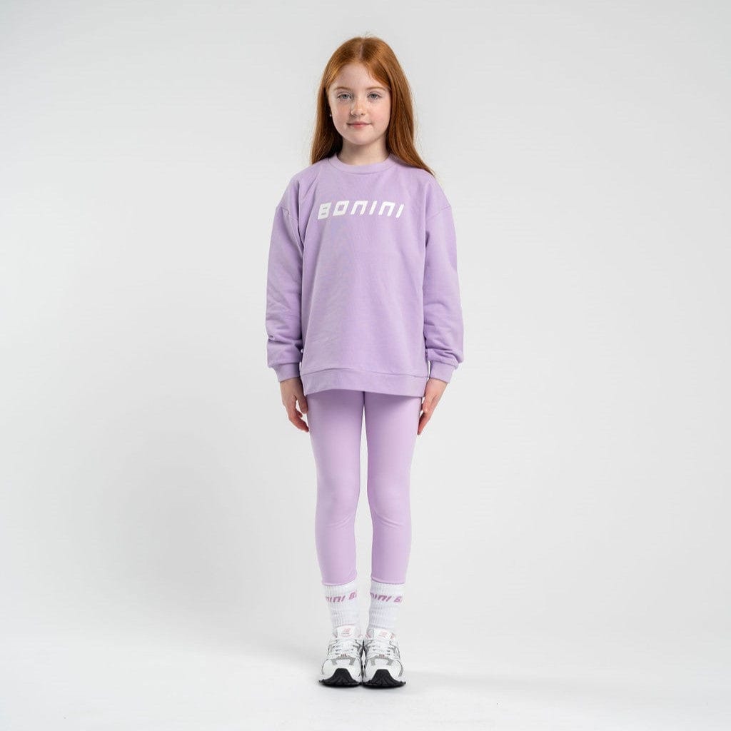 BONINI BY A DEE - Logo Sweatshirt Aspire - Lilac Bloom