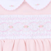 MAGNOLIA BABY - Abby & Alex Smocked Four Piece Set - Pink