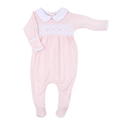 MAGNOLIA BABY - Abby & Alex Smocked Four Piece Set - Pink