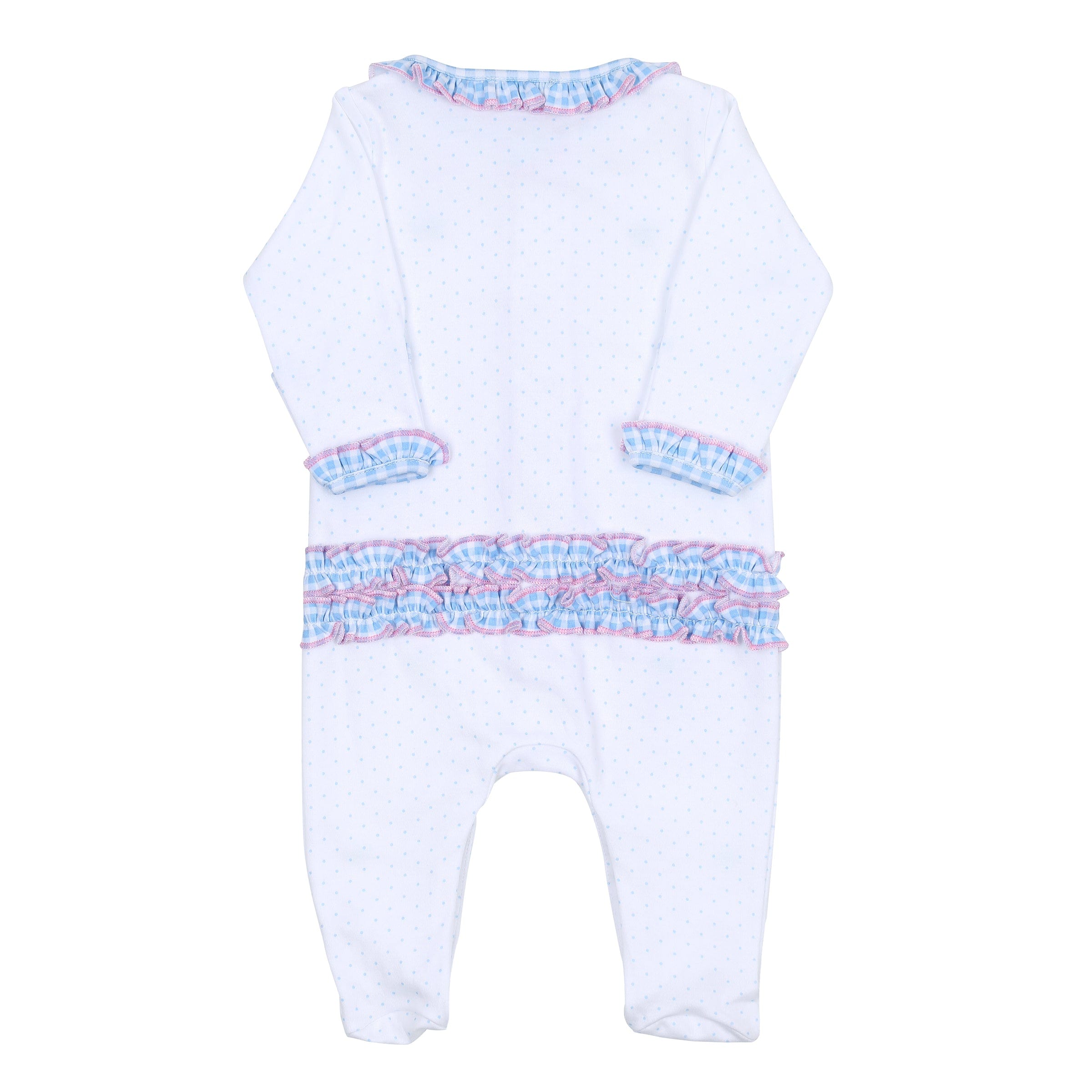 MAGNOLIA BABY - Anna’s Classics Ruffle Babygrow - Multi