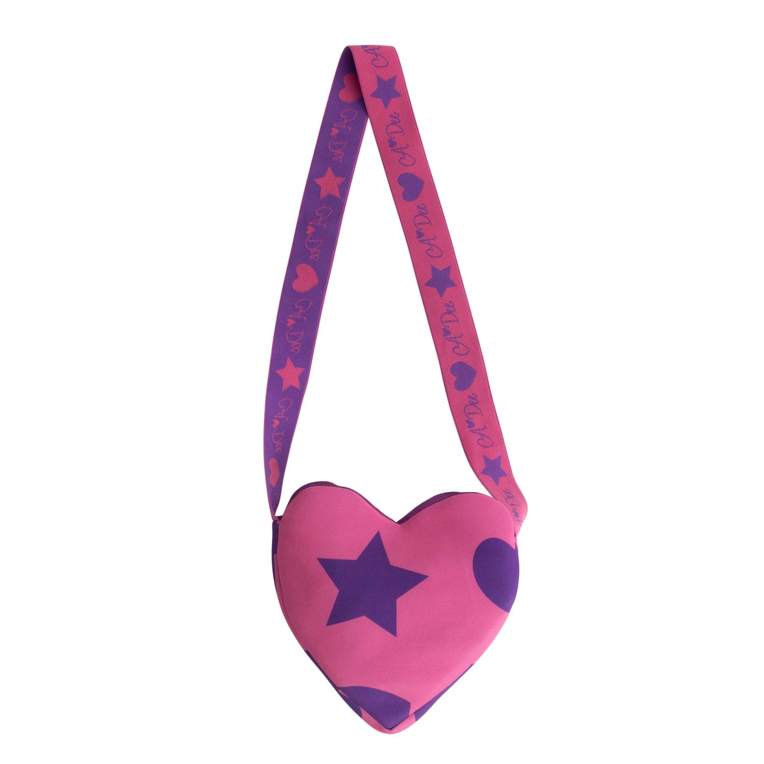 A DEE - Star Love Tiara Heart Bag - Hot Pink