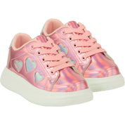 A DEE -  Peony Dream Queeny Chunky Heart Trainers - Pink