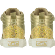 A DEE -  Baroque Love Glitzy Glitter High Top - Gold