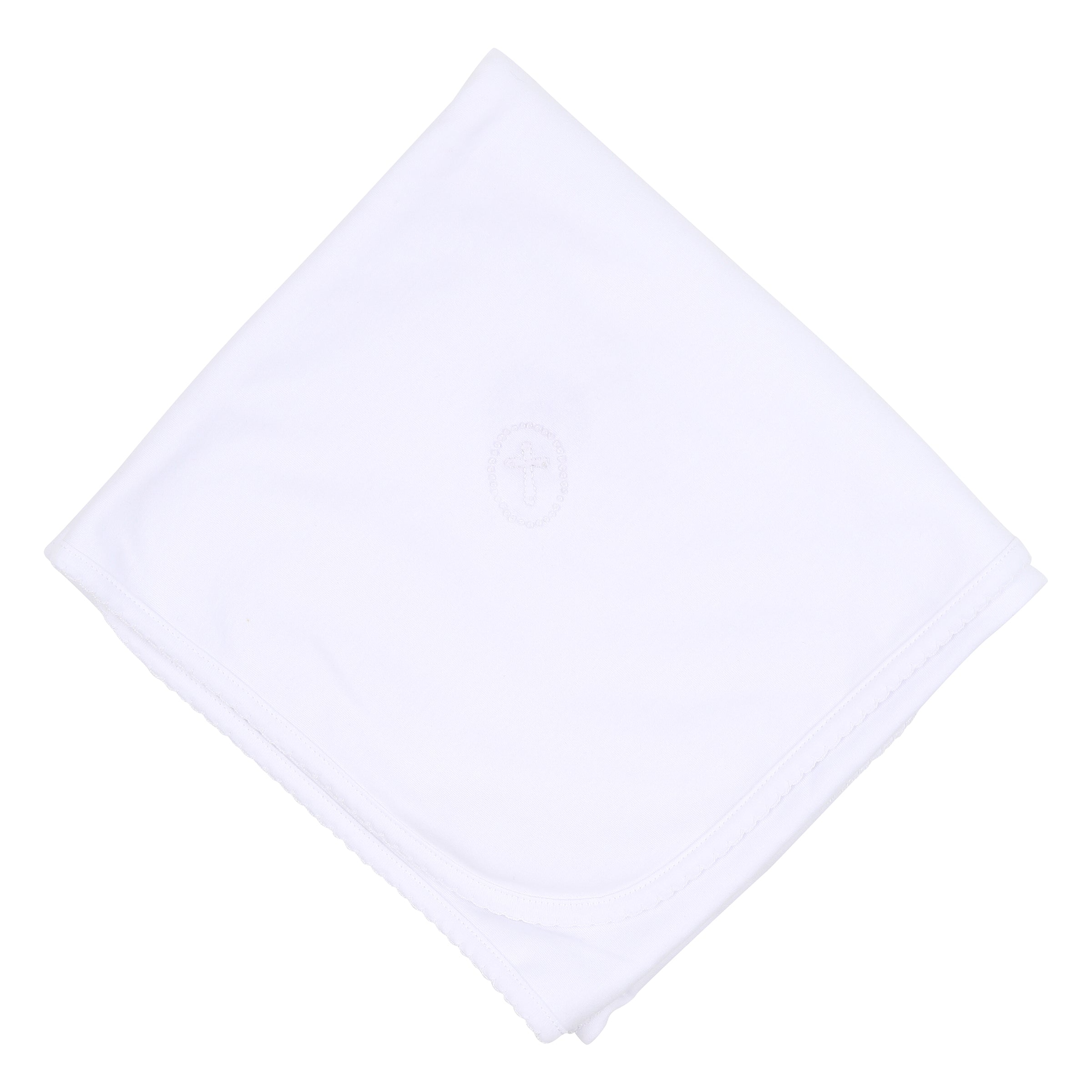 MAGNOLIA BABY - Blessed Blanket - White