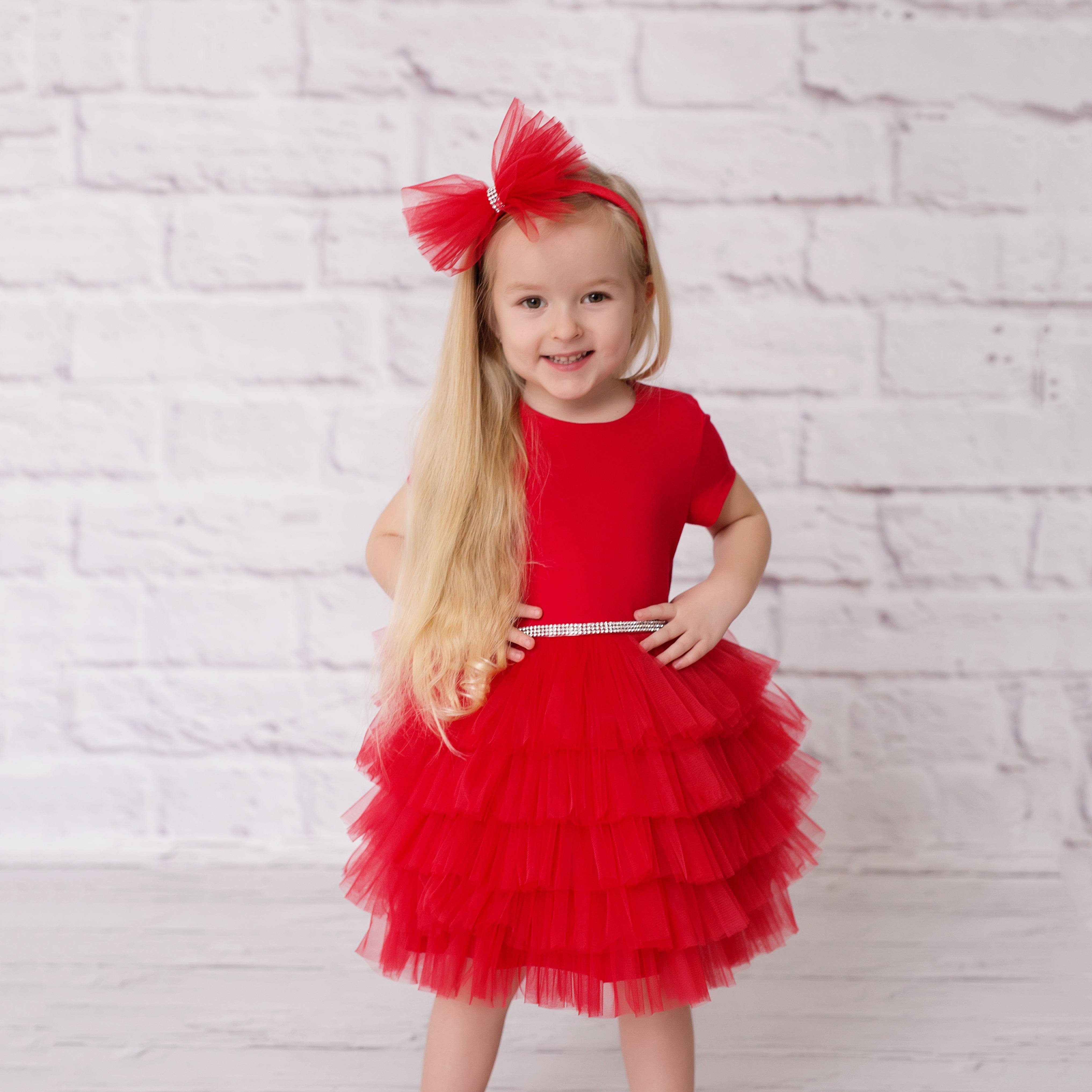 Daga - Follow My Heart Layered Tutu Dress - Red