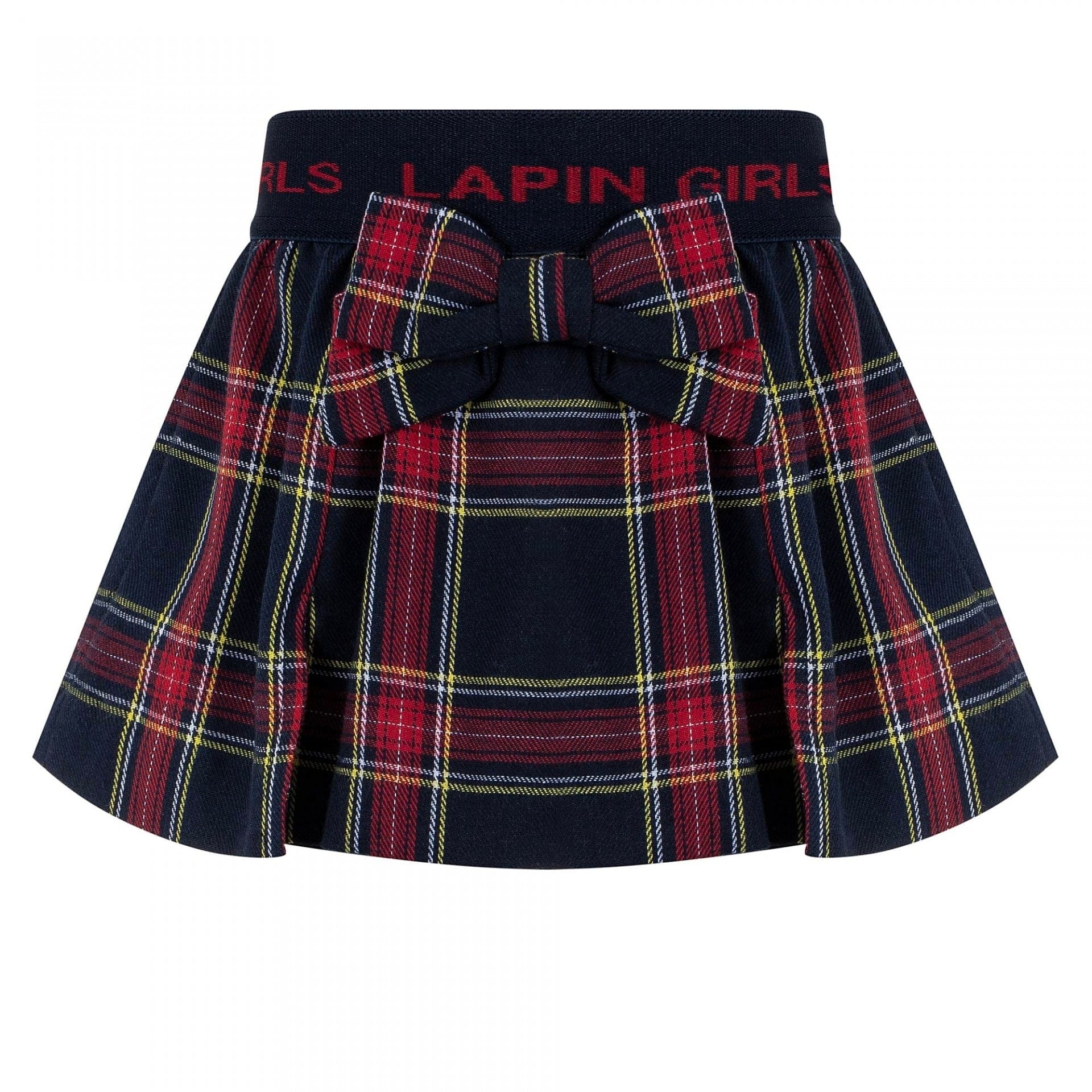 LAPIN HOUSE - Rabbit Tartan Short Set - Red