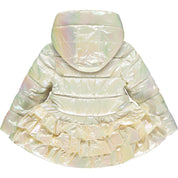 A DEE - Peony Dreams Amy Shimmer Jacket - White