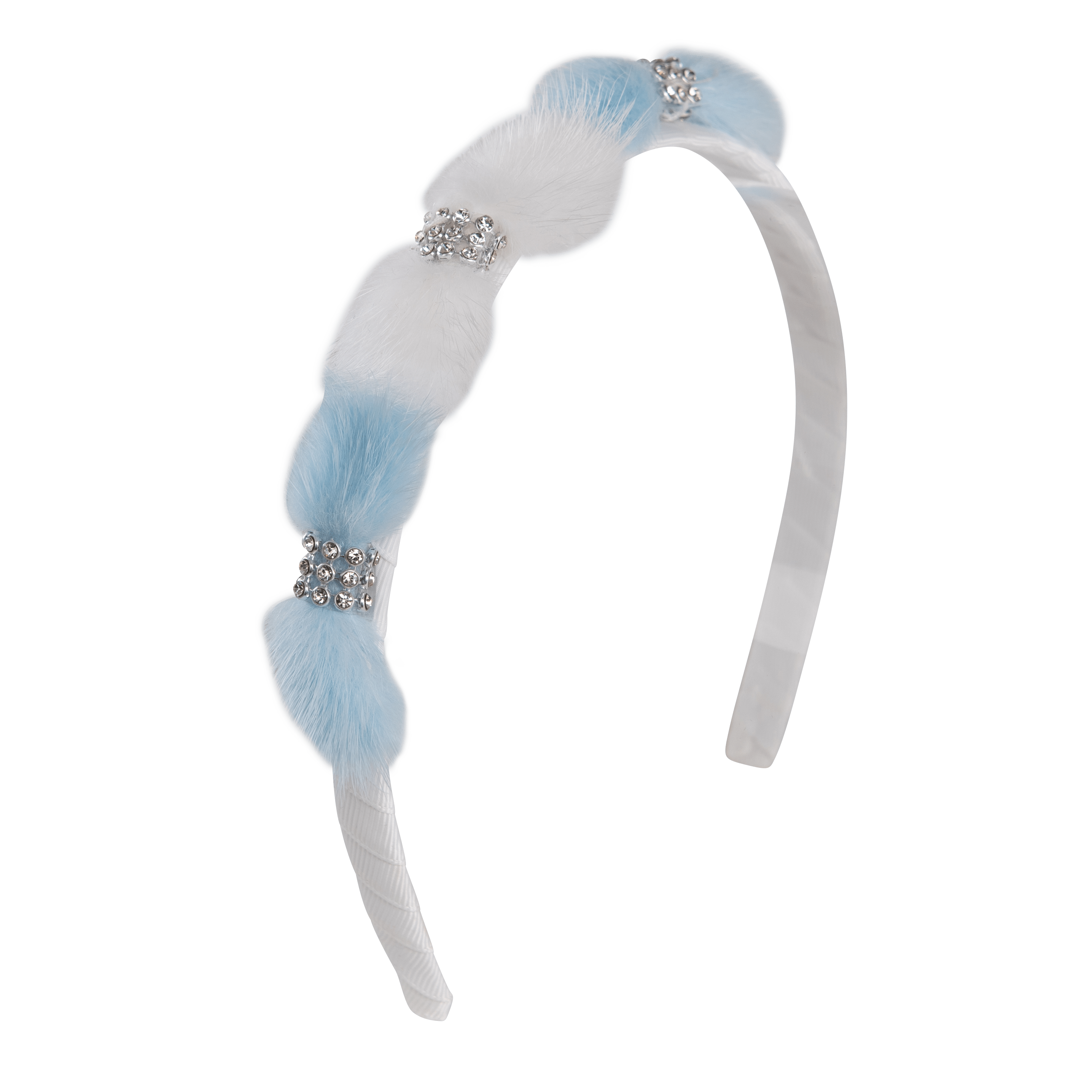 Daga - Sky Fluff Hairband - Blue