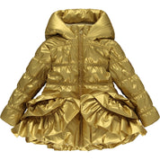 A DEE - Baroque Love Amy Shimmer Jacket - Gold