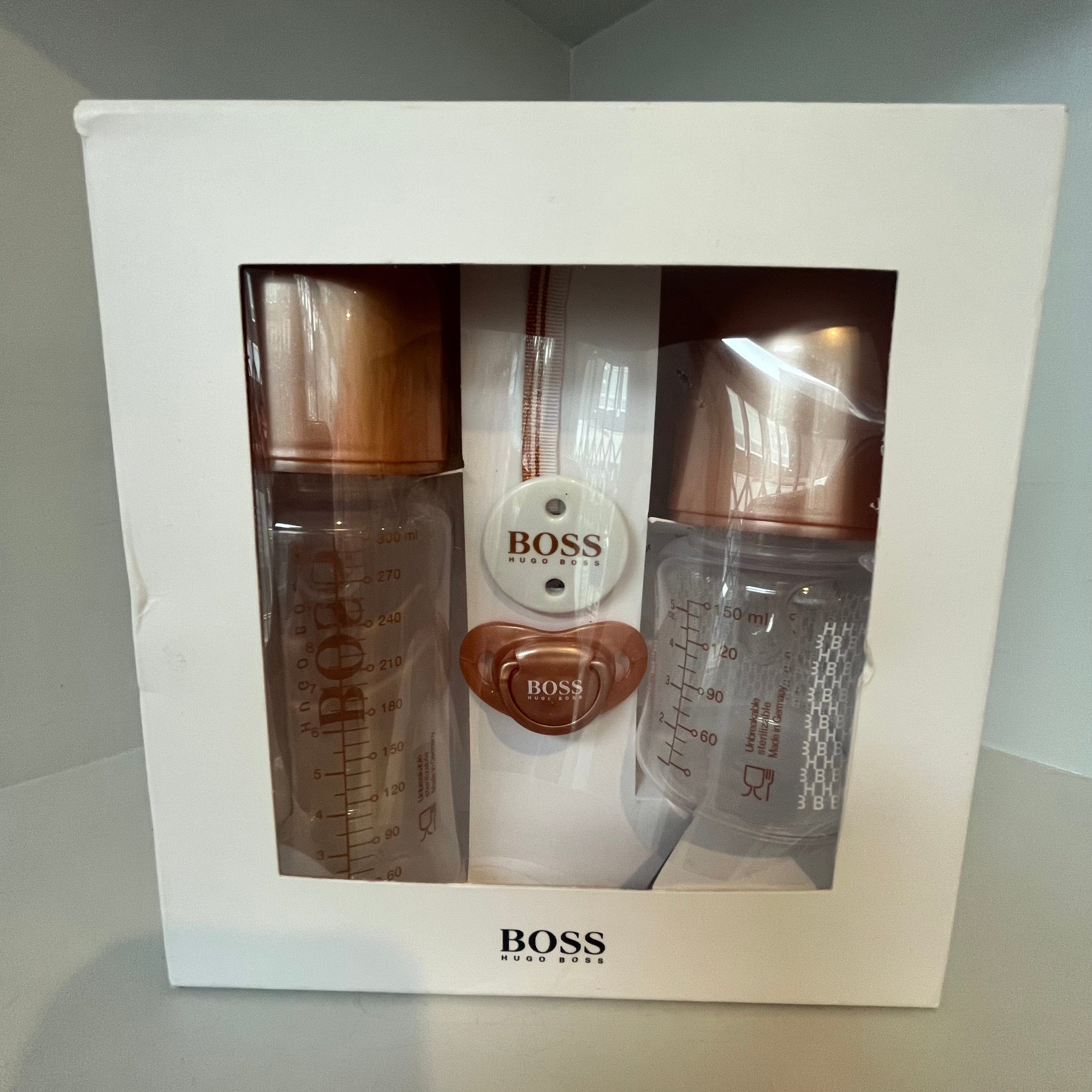 HUGO BOSS - Logo Bottle Set - Rose Gold