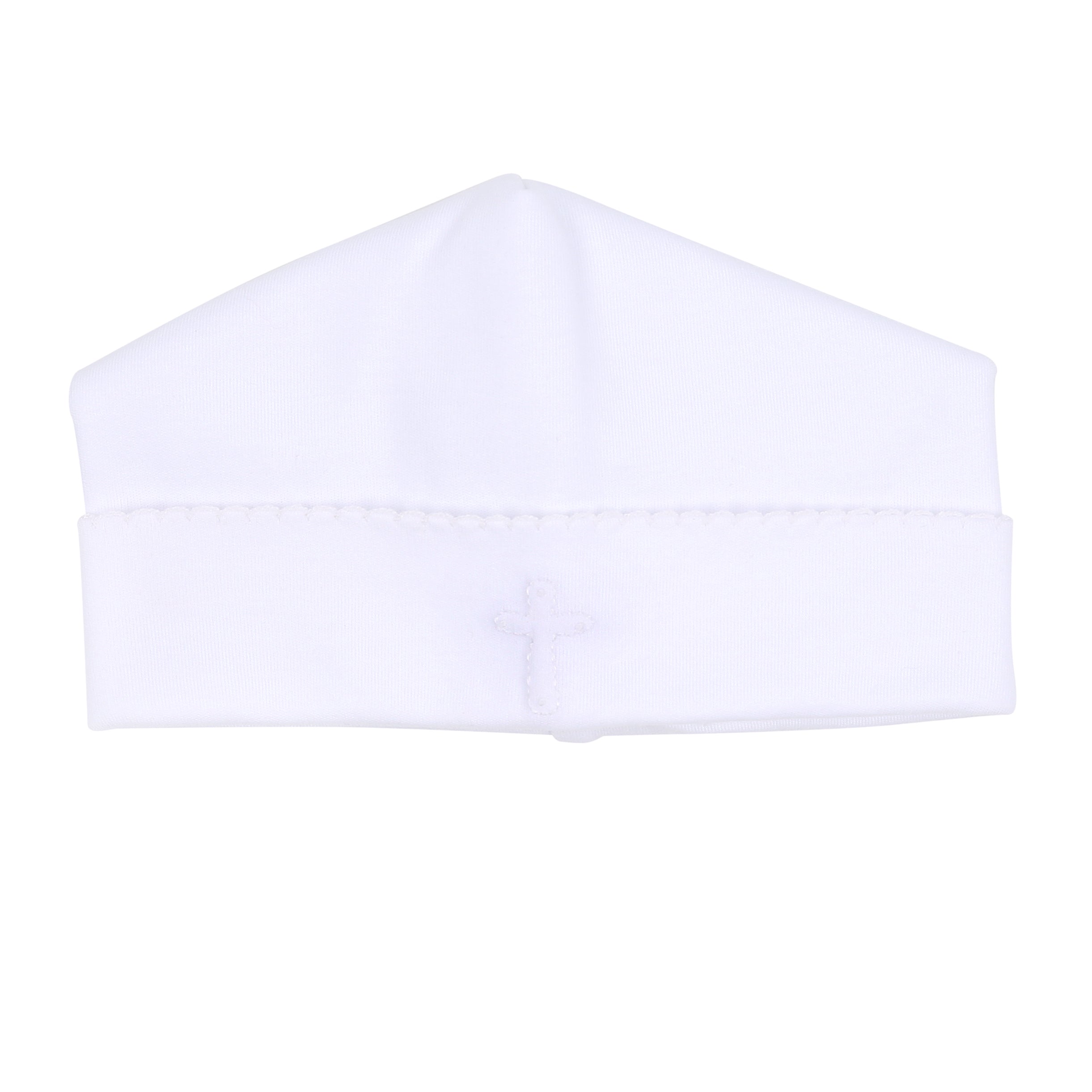 MAGNOLIA BABY - Blessed Smocked Bonnet - White