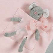 LAPIN HOUSE - Mouse Dolls House Legging Set - Pink