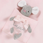 LAPIN HOUSE - Mouse Teddy Babygrow - Pink