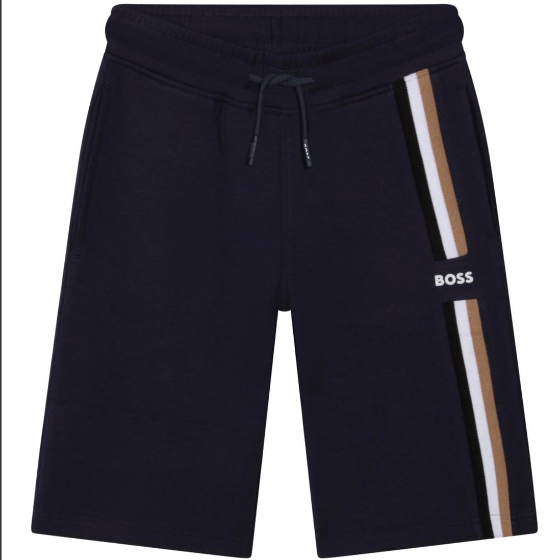 HUGO BOSS -  Jersey Short - Navy