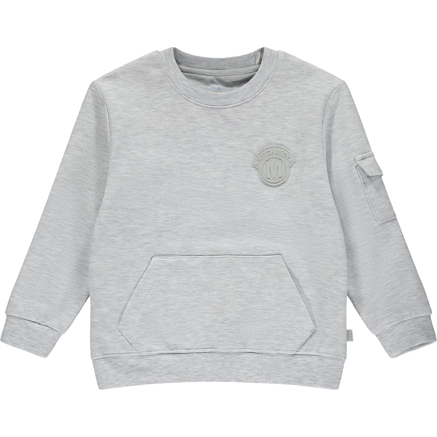 MITCH & SON - Nobel Crew Neck Tracksuit - Grey Marl