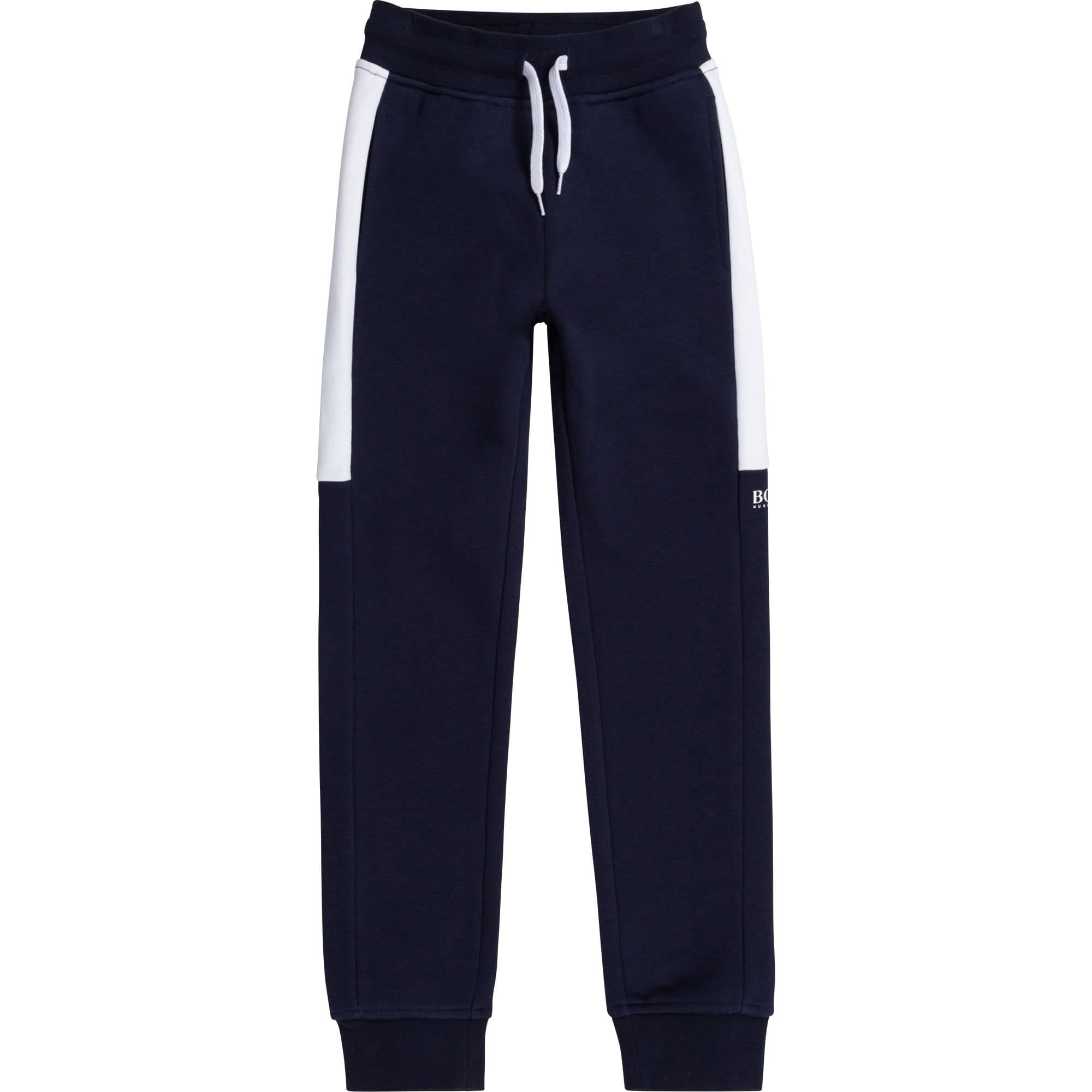 HUGO BOSS - Toddler Boys Two Piece Tracksuit Set - Navy