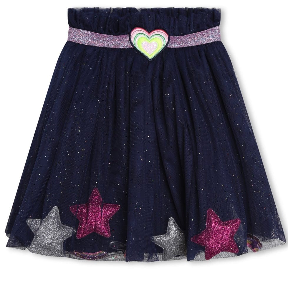 BILLIEBLUSH - Star Skirt Set - Navy