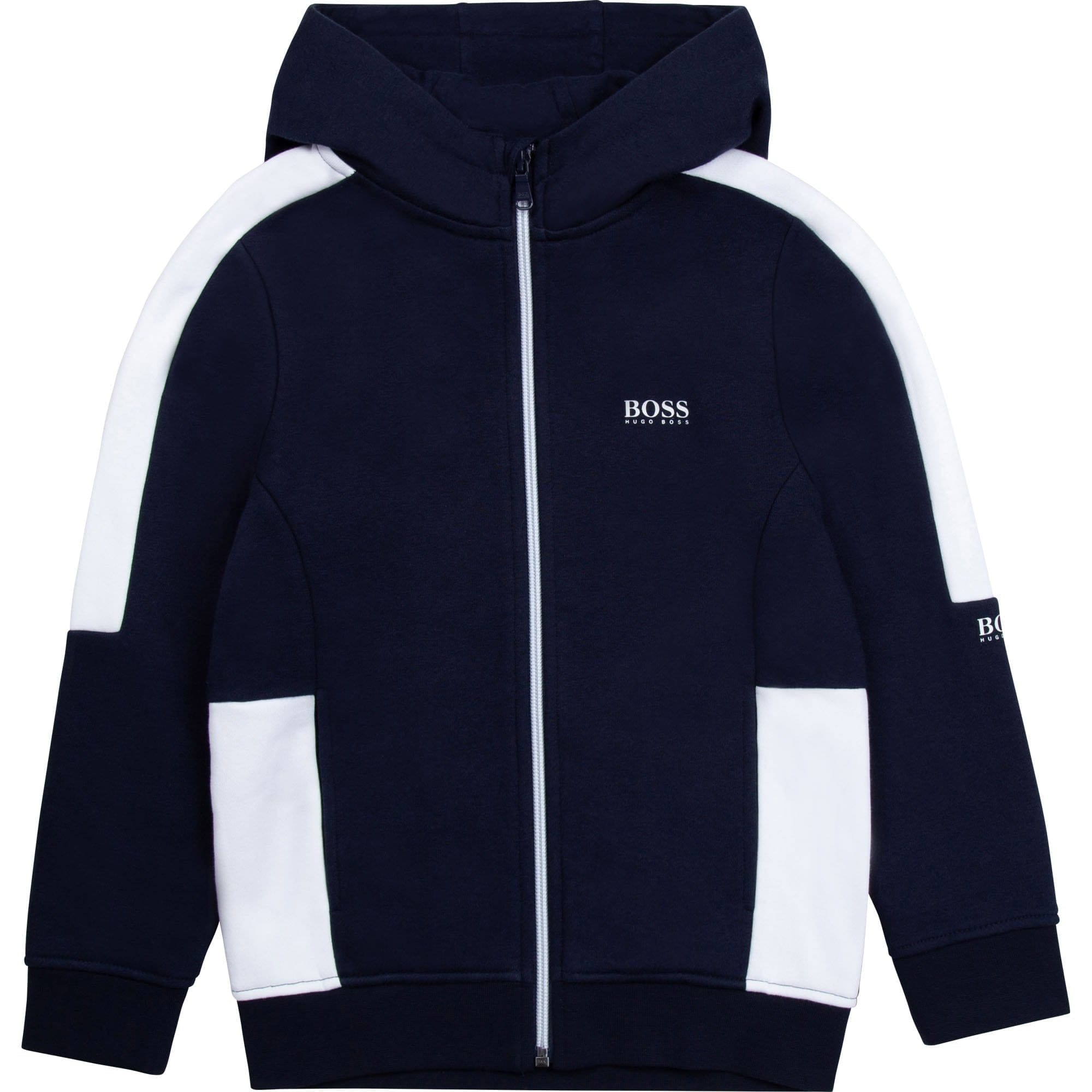 HUGO BOSS - Toddler Boys Two Piece Tracksuit Set - Navy