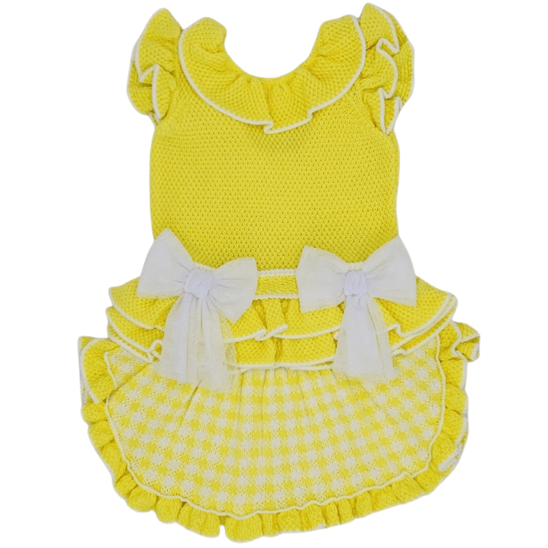 RAHIGO - Four Piece Skirt Set - Yellow