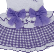 RAHIGO - Dog Tooth Dress - Lilac