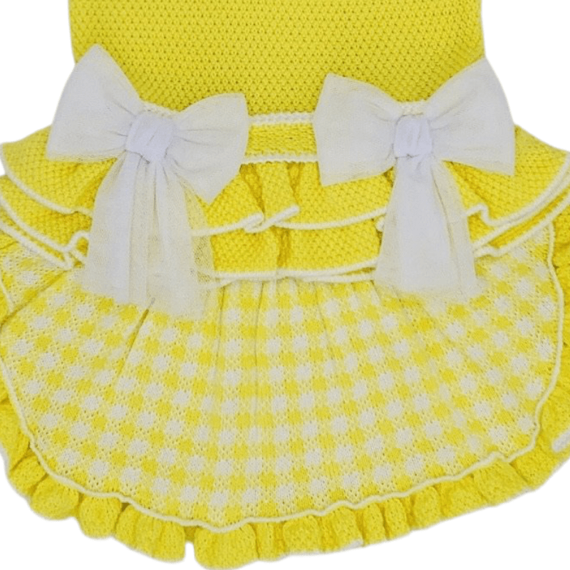 RAHIGO - Four Piece Skirt Set - Yellow