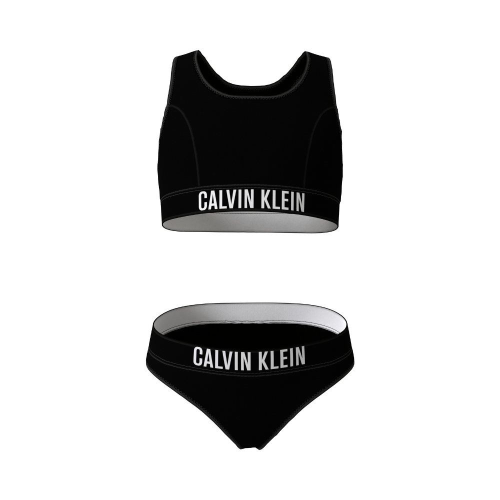 CALVIN KLEIN - Bralette Bikini Set - Black