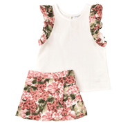 COCOTE - Floral Skort Set