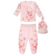 Sofia floral - Three Piece Set - Pink