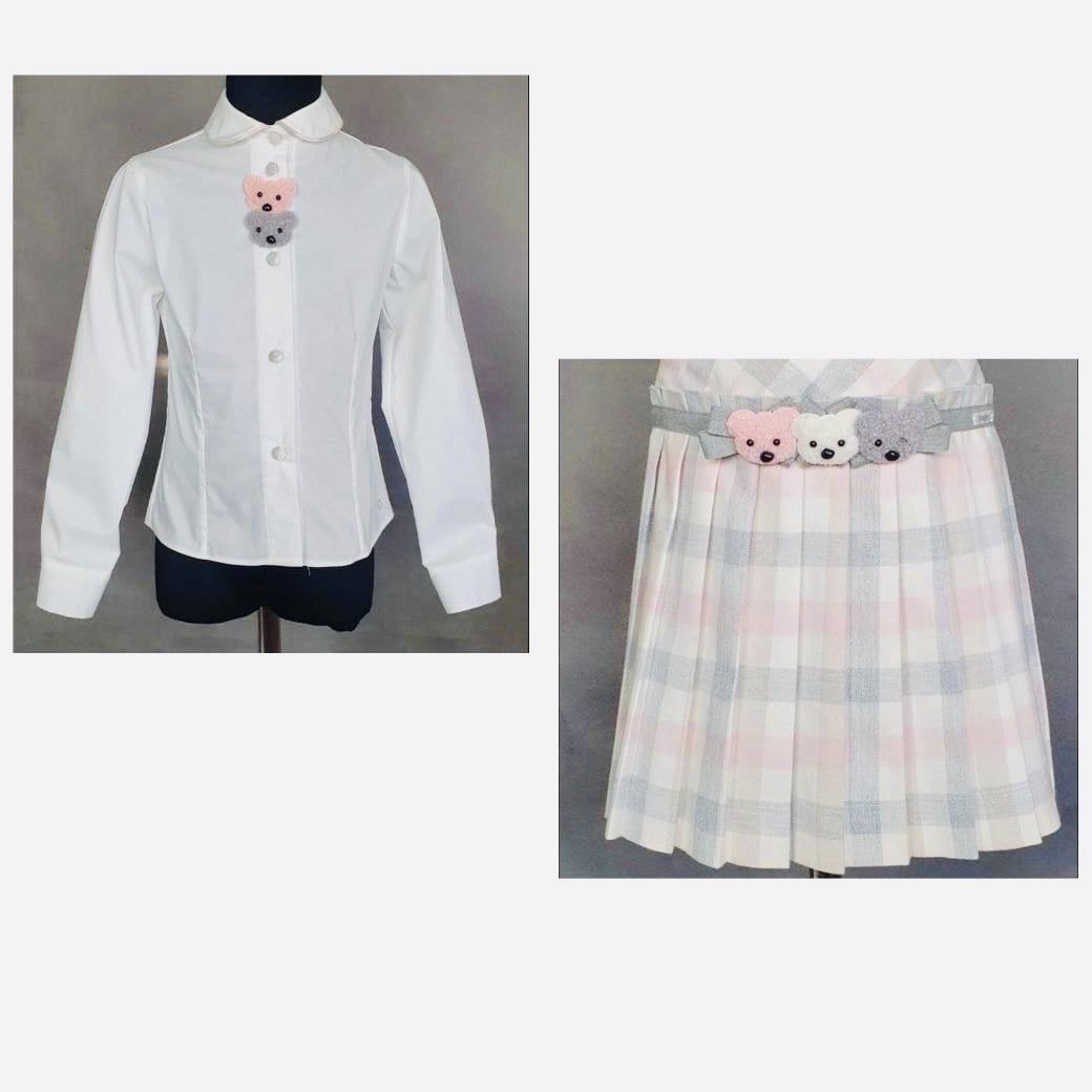 DAGA TEDDY BEAR SKIRT SET