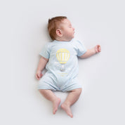 MITCH & SON - Mini Milan Hot Air Balloon Romper - Sky Blue