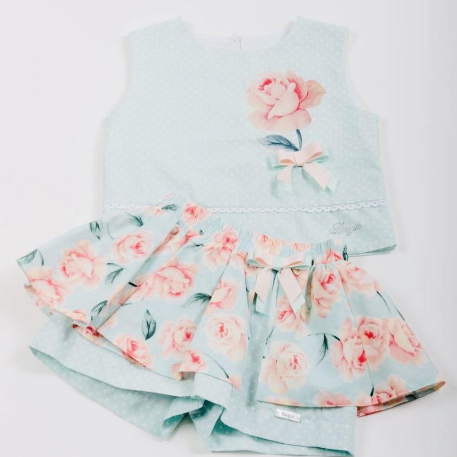 DAGA - Peachy Rose Skort Set