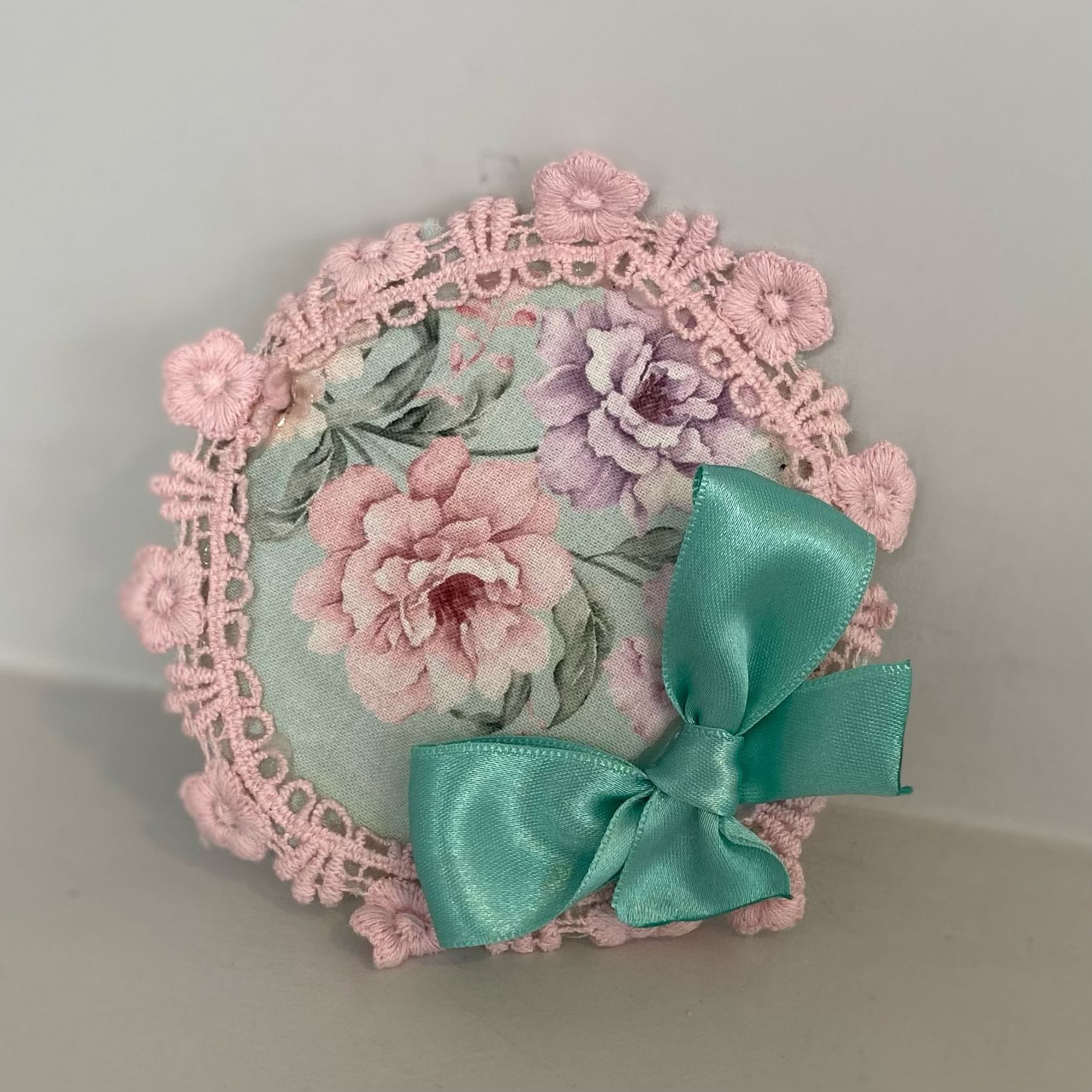 LA AMAPOLA - Pilar Hairpiece - Mint