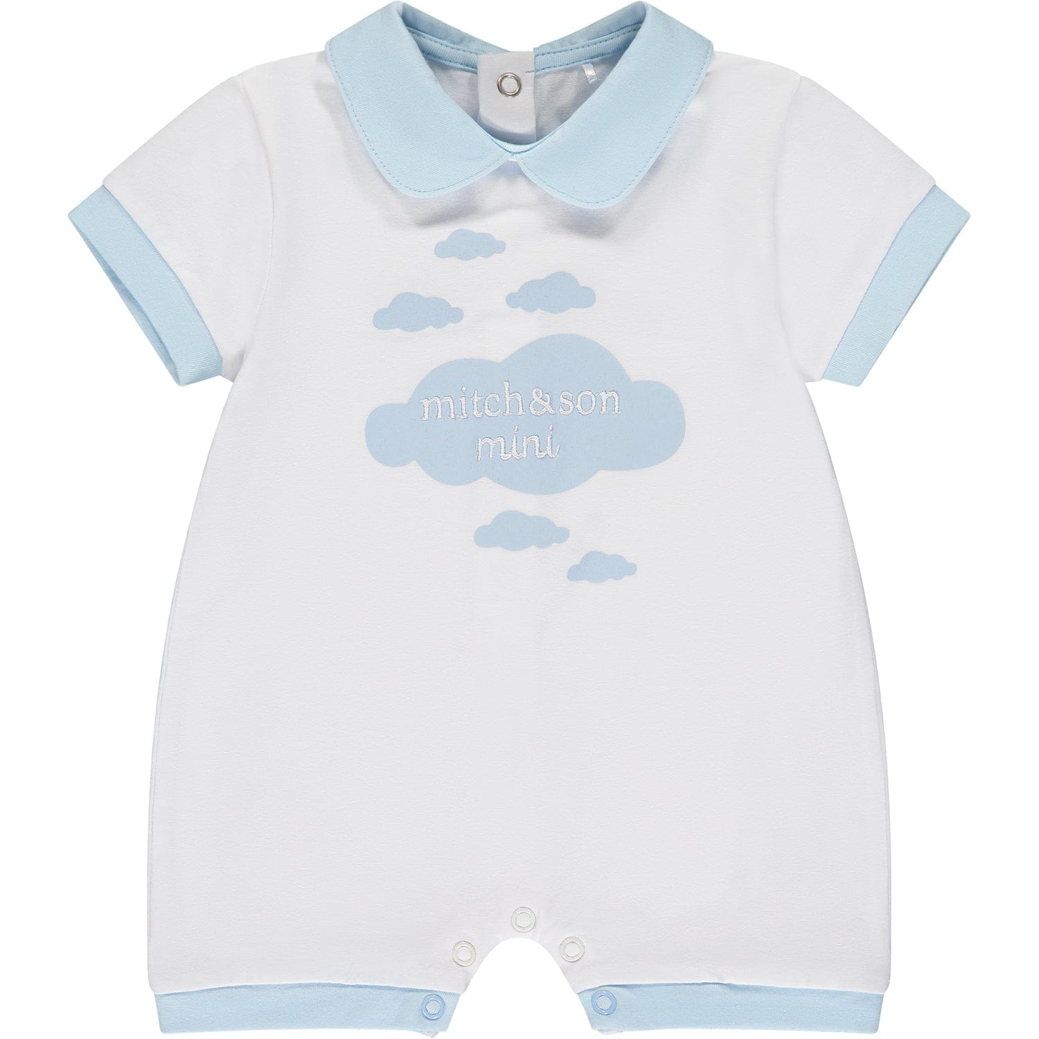 MITCH & SON - Mini Marco Cloud Romper - White