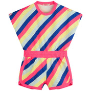 BILLIEBLUSH - Stripe Playsuit - Neon