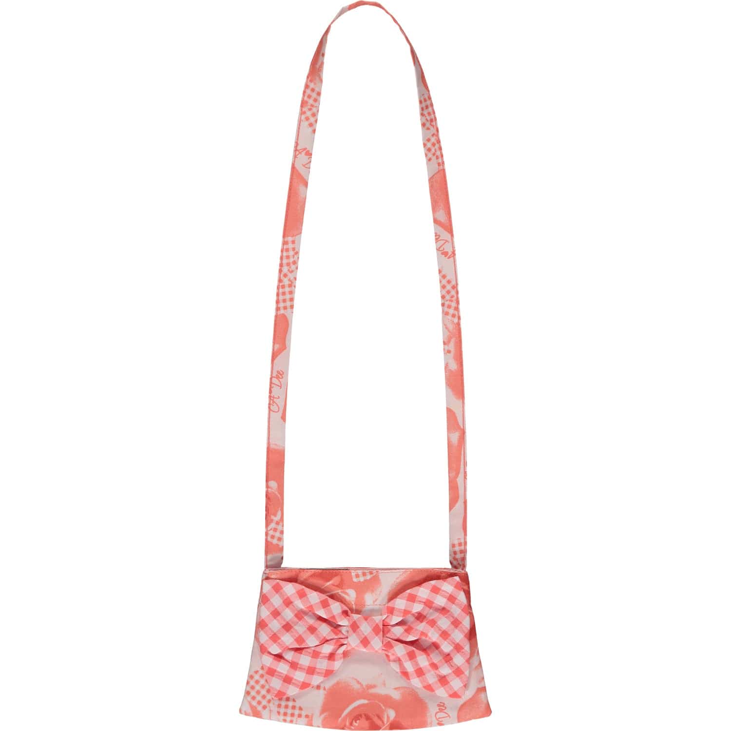 A DEE - Yuri Garden Party Rose Print Bag - Coral