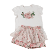 Daga - Magical Boho Lace Short Set - Pink