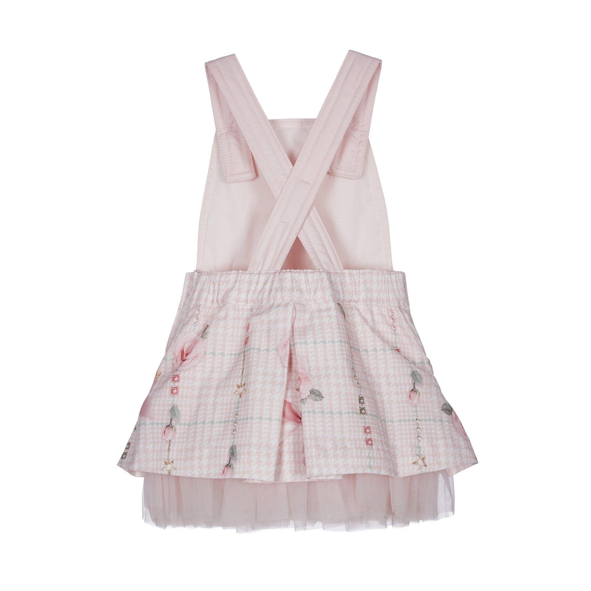 LAPIN HOUSE - Bow Pinafore With Blouse - Pink