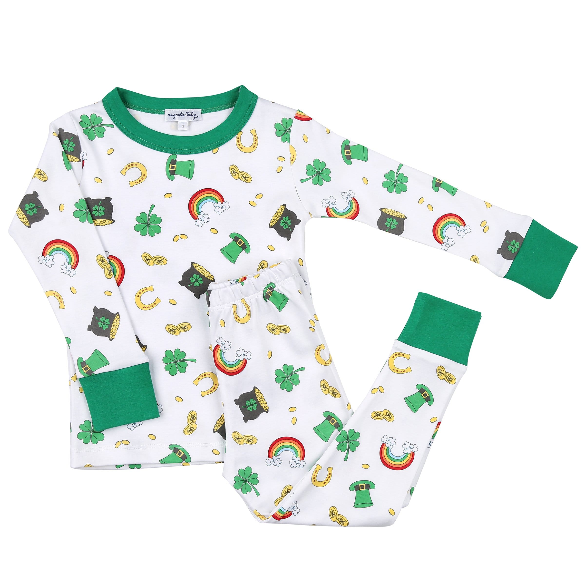 MAGNOLIA BABY - Shenanagins Pyjamas - White
