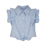 LAPIN HOUSE - Gingham Rabbit Short Set