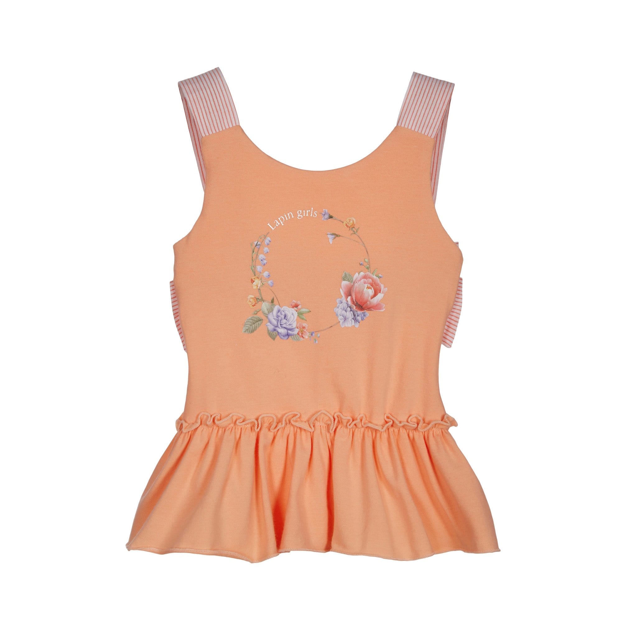 LAPIN HOUSE  - Top & Capri Legging Set - Peach