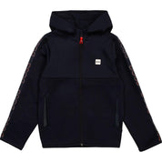 HUGO BOSS - Zip Hoodie Jacket - Navy