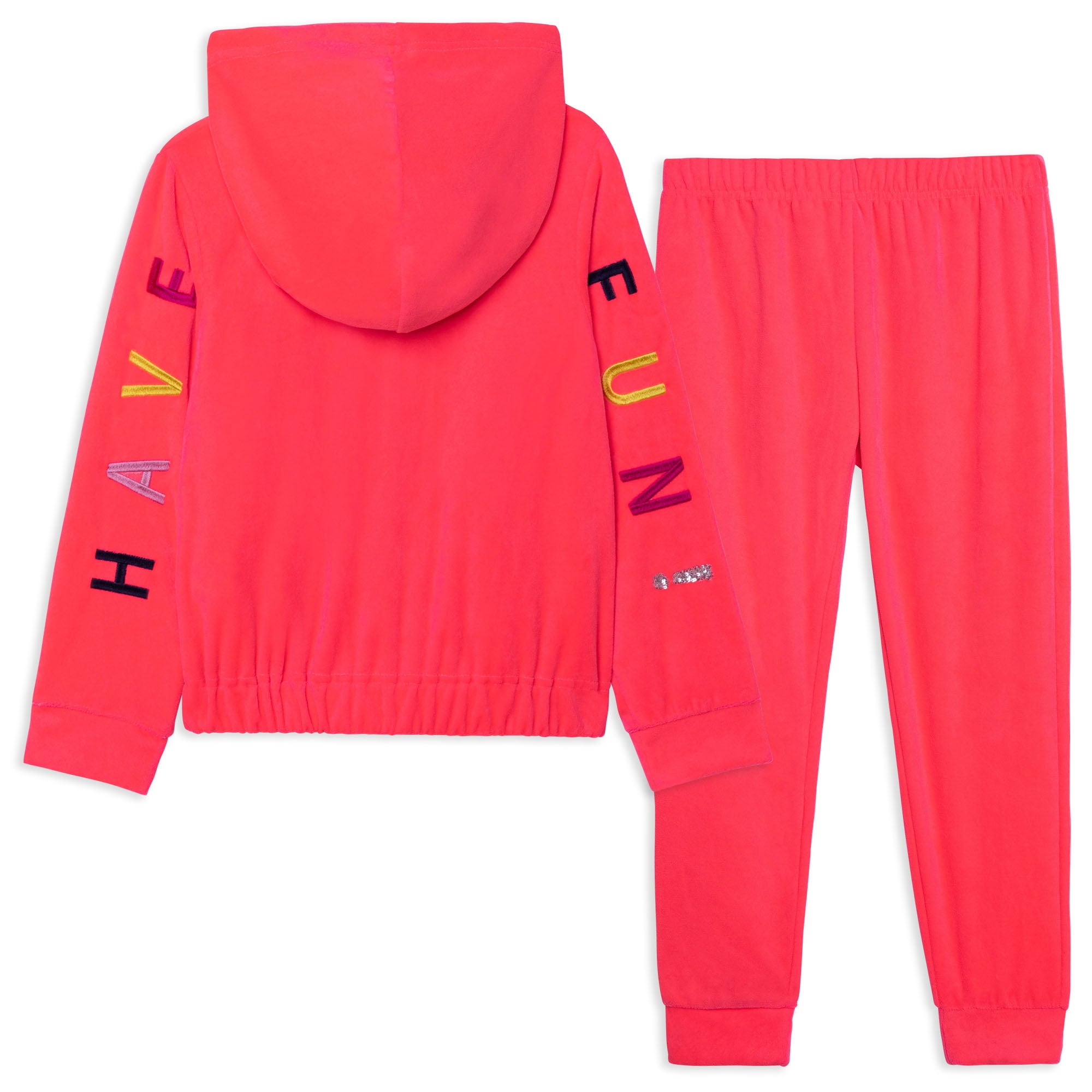 BILLIEBLUSH - Velour Tracksuit - Pink