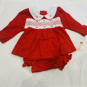JULIE & JAME’S GIRL’S CLASSICS SMOCKED DRESS