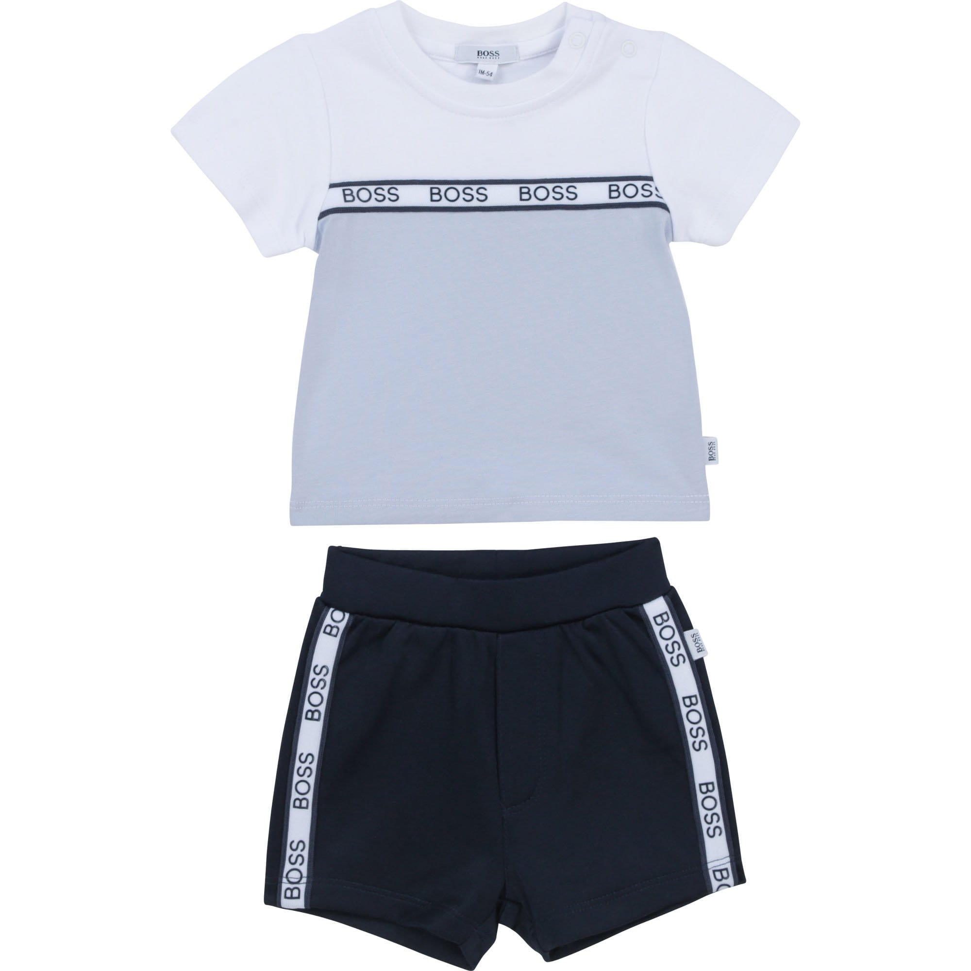 HUGO BOSS - T-Shirt & Bermuda - Blue