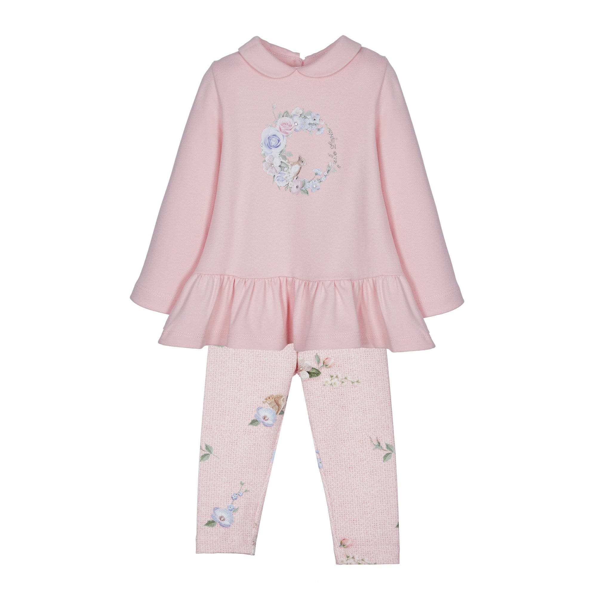 LAPIN HOUSE -  Bow Legging Set - Pink