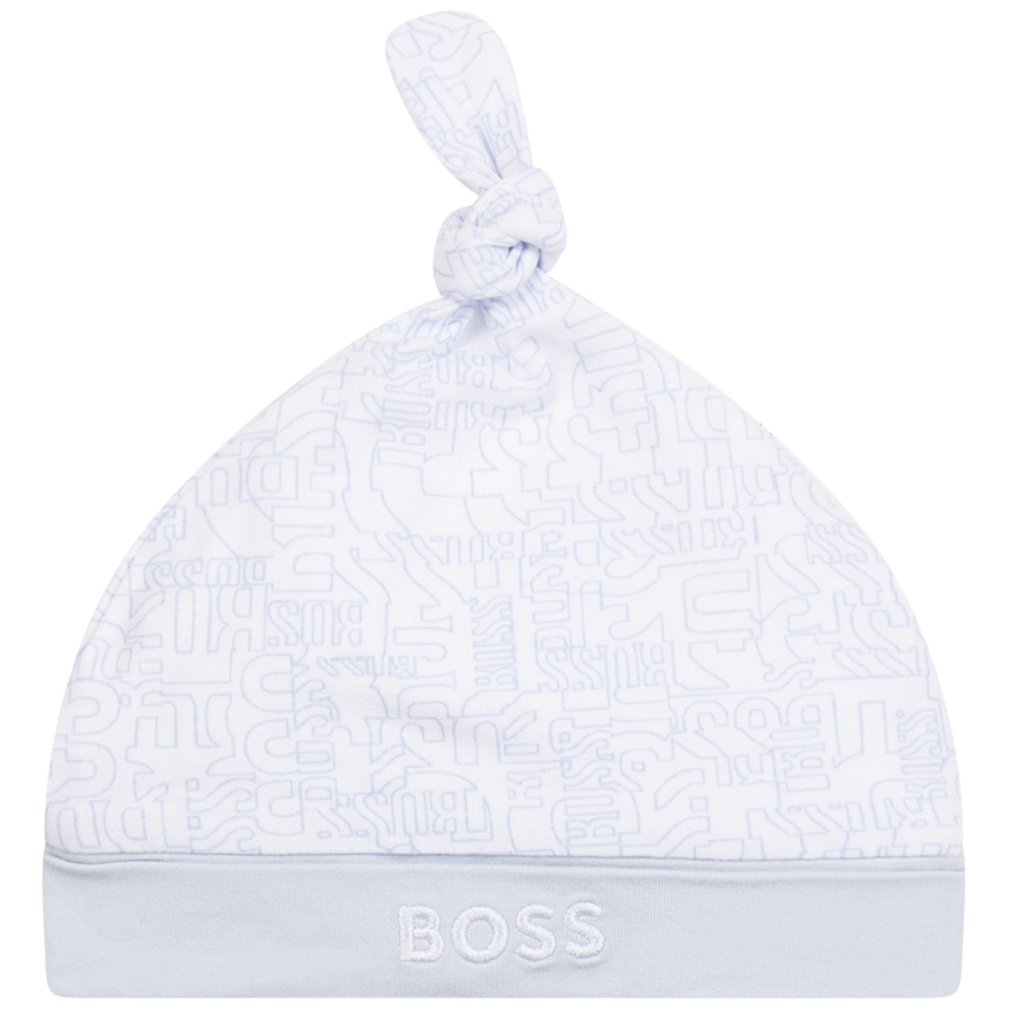 HUGO BOSS - Babygrow & Hat Gift Set - Blue