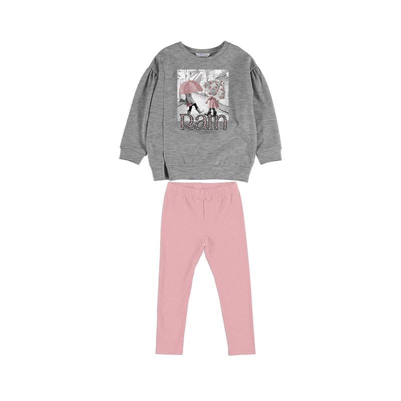 MAYORAL - Rain Legging Set - Blush