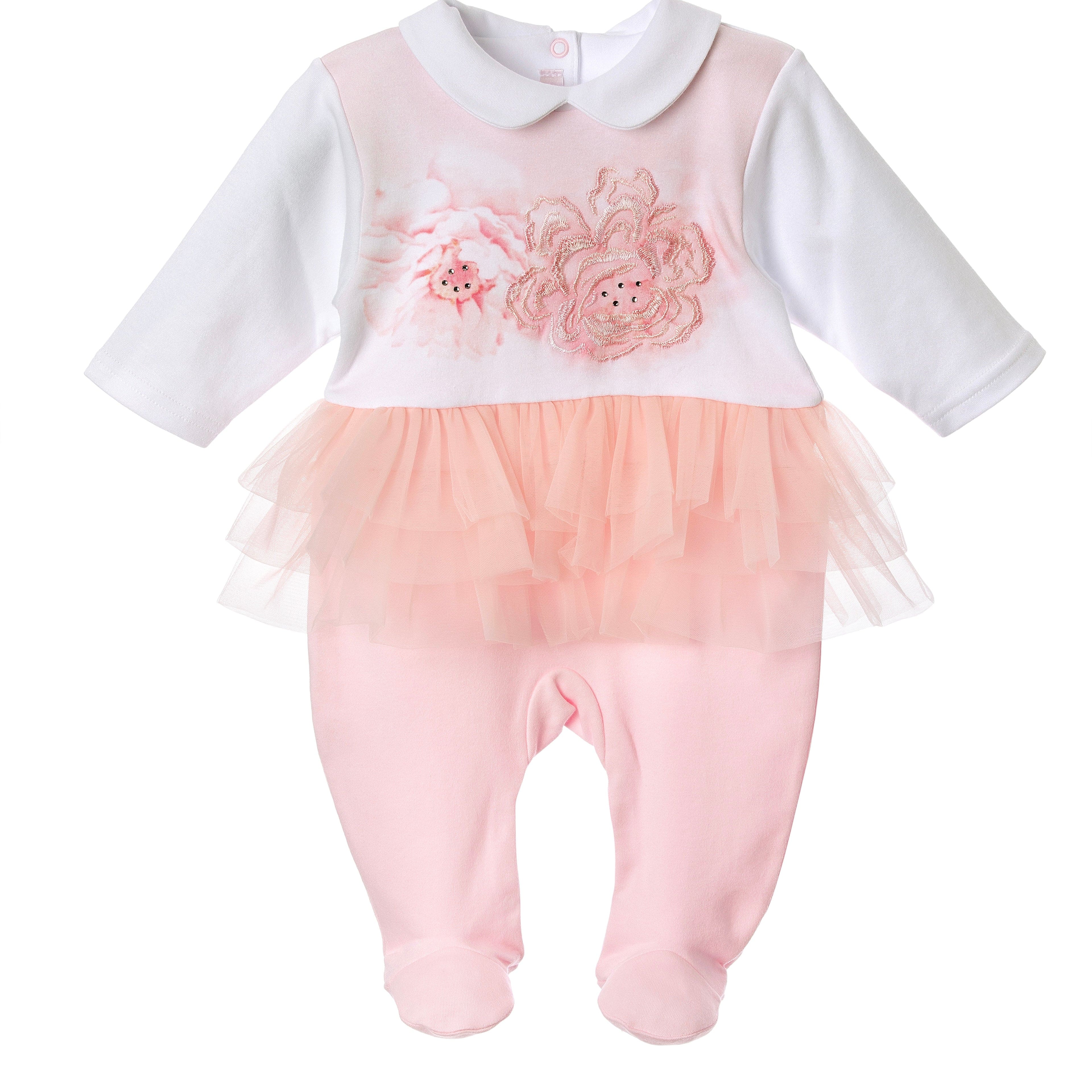 SOFIJA - Peonia Babygrow - Pink