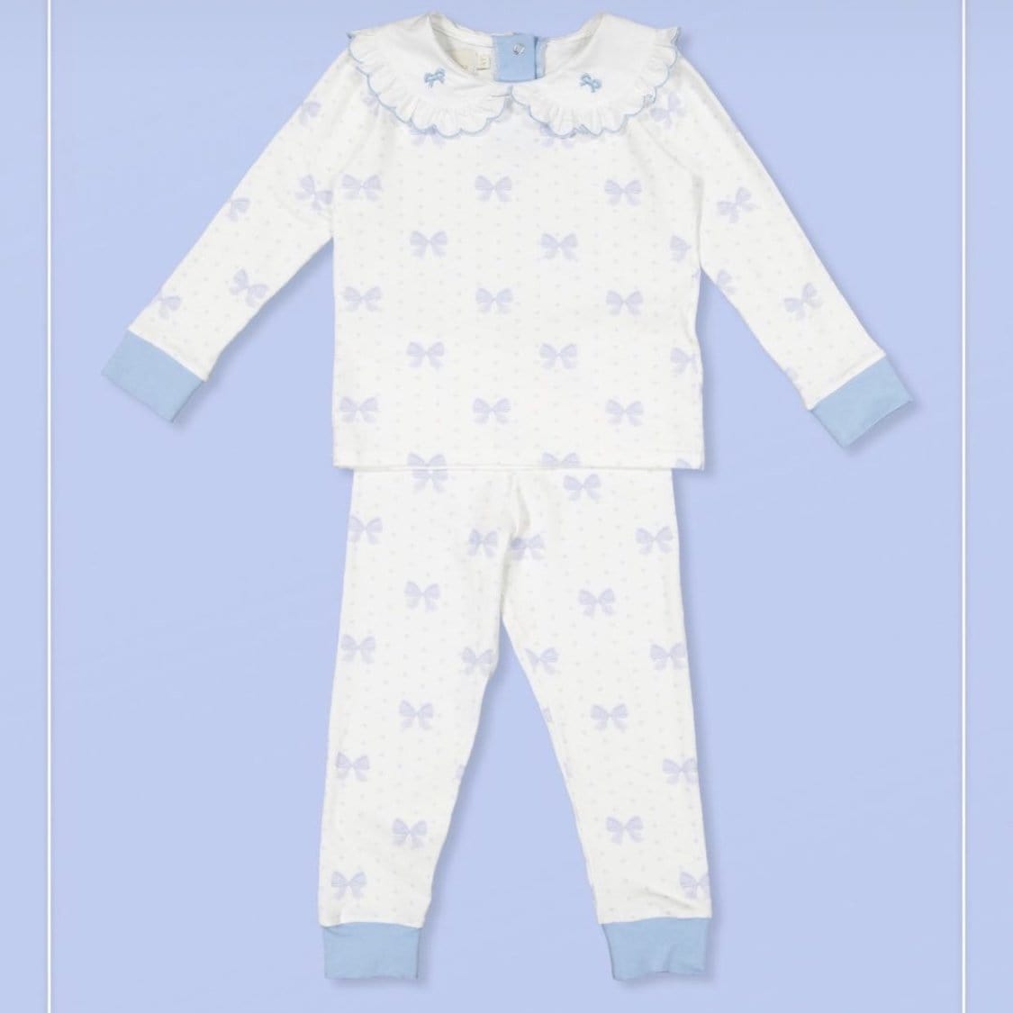 SAL & PIMENTA - Blue Bows Pyjamas - Blue