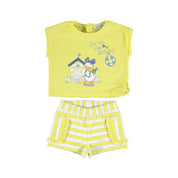MAYORAL - Duck Short Set - Yellow